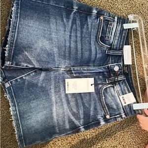 Judy Blue Dark Blue Jean Shorts JB15257